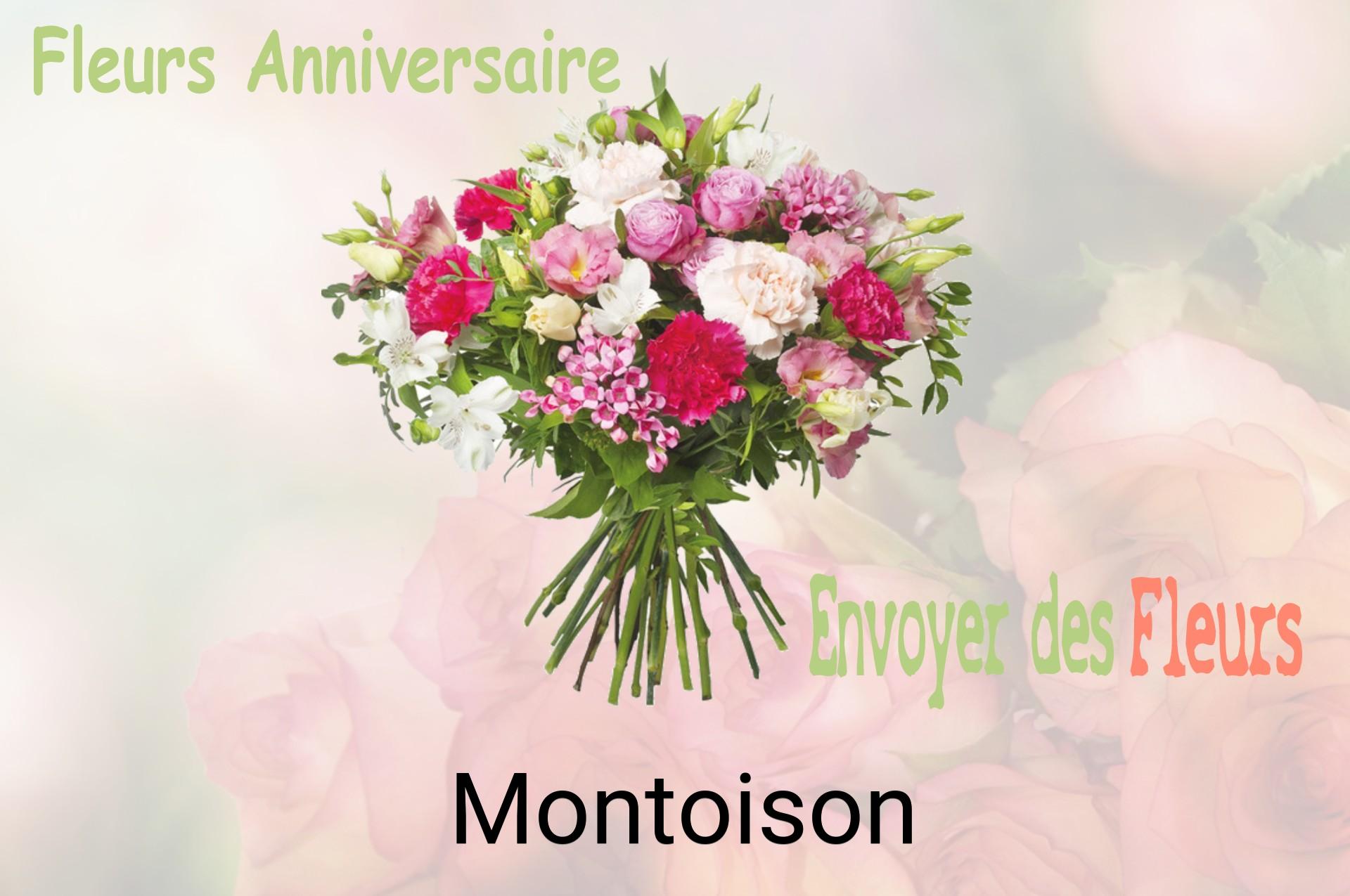 Bouquet de fleurs d’anniversaire livré à Montoison