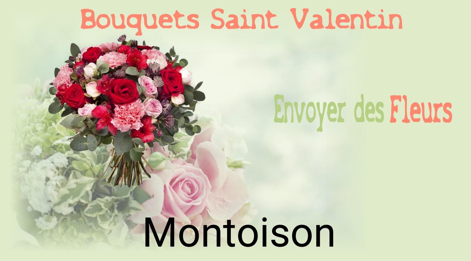 Roses de Saint-Valentin livrées à Montoison